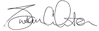 Susan Antón Signature